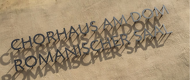 Chorhaus Mauerschrift